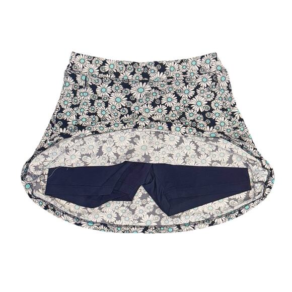 Sport Haley Women's Navy Floral Skort Size Medium - Picture 2 of 5